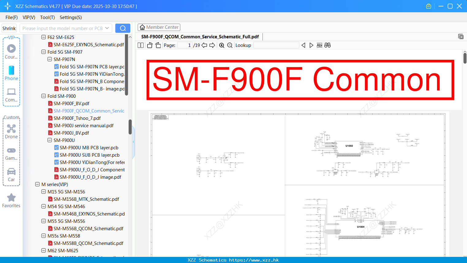 Samsung SM-F900F_QCOM_Common_Service_Schematic_Full